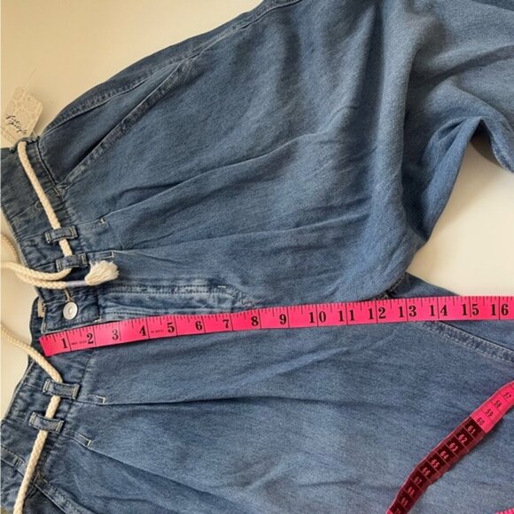 NWT Free People We The Free Dakota Cinched Pull-On Jeans Size S - Picture 14 of 16